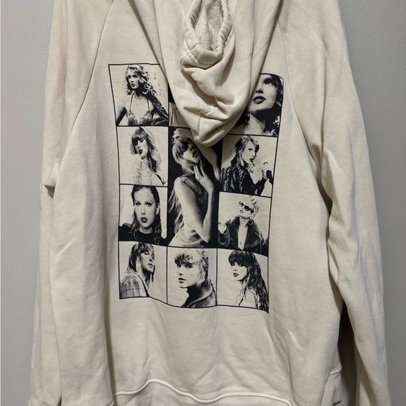 Taylor Swift The Eras Tour Cream Hoodie - Picture 3 of 4
